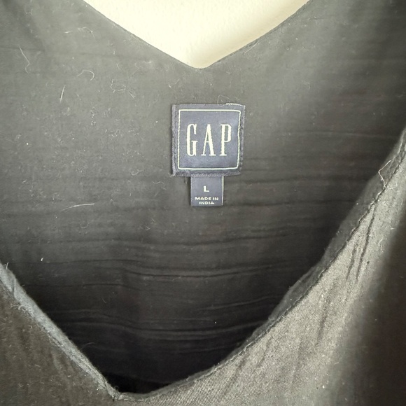 GAP Black Peplum Tank Top - Picture 2 of 5